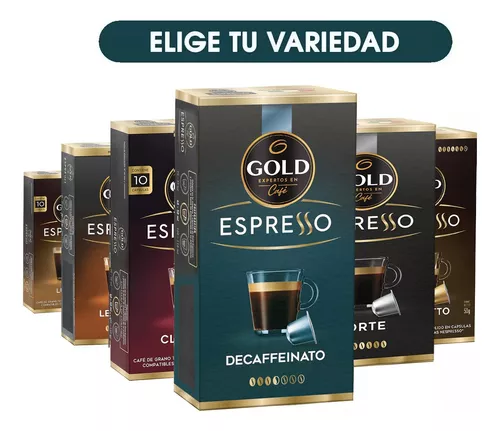 Cafe Gold - Capsulas espreSSo