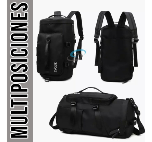 . Maleta Mochila Deportiva Casual Viaje Multiposiciones
