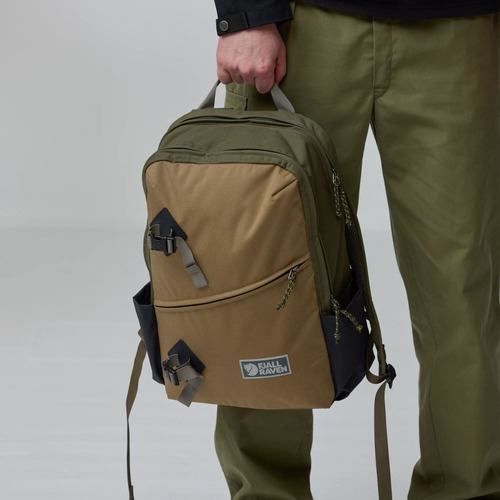 Mochila Vardag Backpack 17 Color Green-Clay Diseño de la tela Liso