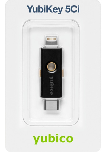 Imagen 7 de 8 de Yubikey 5ci Usb Tipo C Y Lightning Llave Seguridad Fido2 U2f