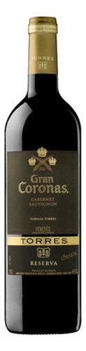 Vino Tinto Gran Coronas Cabernet Reserva Penedes 750 Ml