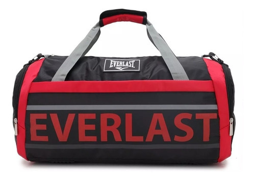 Bolso Everlast Deportivo Grande - Viaje/gym Color Rojo