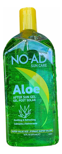 Gel Refrescante Post Solar No Ad Aloe Gel