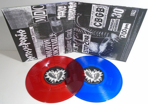 Imagem 4 de 10 de Ratos De Porão - Ao Vivo Cbgb Lp 10 Polegadas Duplo Limitado