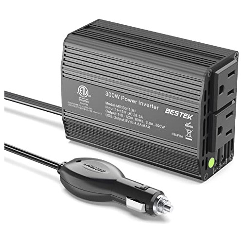 Inversor De Corriente De 300w Dc 12v 110v Ac Inversor D...