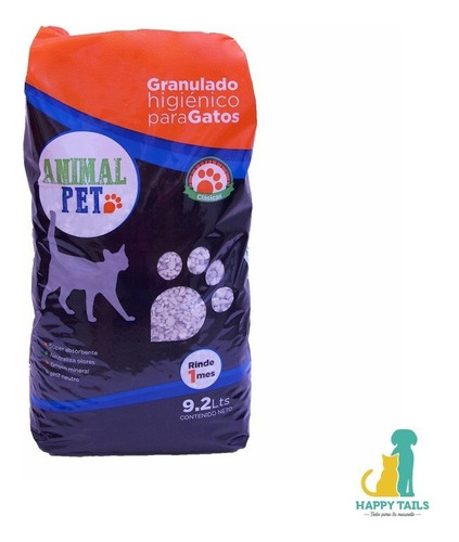 Piedra Absorbente Animal Pet 8 X 2 Kg (16 Kg) - Happy Tails