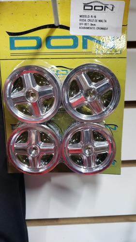 Rodas O Jogo Com 4 Sem Os Pneus Don Racing Para 1/10