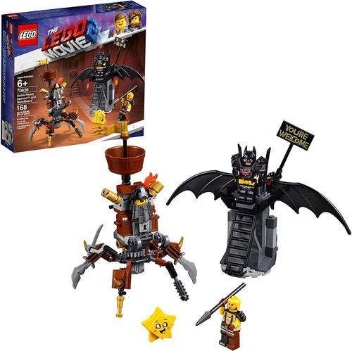 Lego The Lego Movie Batman Y Barba Metálica 168 Piezas Lego