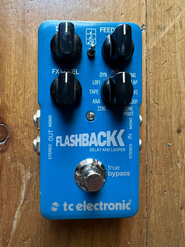 Flashback Delay And Looper, Tc Electronics, Boss Mxr Azul Acero (Usado)