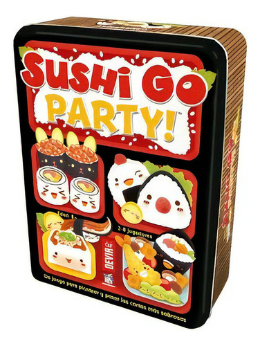 Jogo De Tabuleiro Sushi Go Party! Escritor De Jogos De