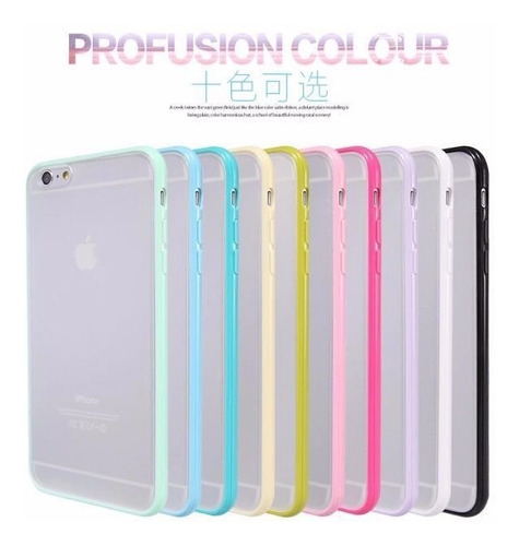 Carcasa iPhone 6/6s/6 Plus Bordes De Colores Funda Protector