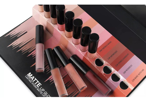 . Set De 12 Colores Z Lip Gloss Combo Lip Gloss