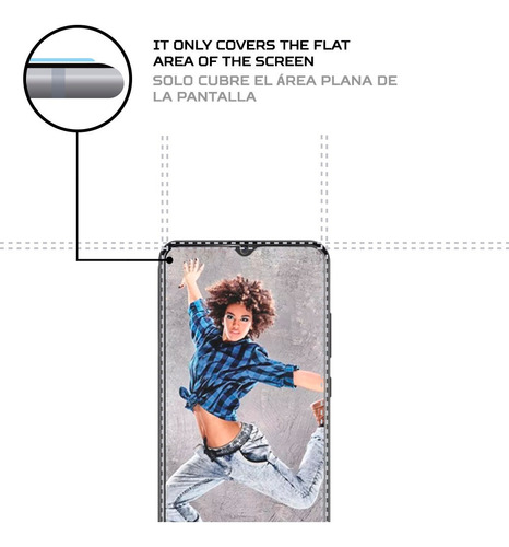 Protector De Pantalla Antishock Hisense Infinity H40 Rock