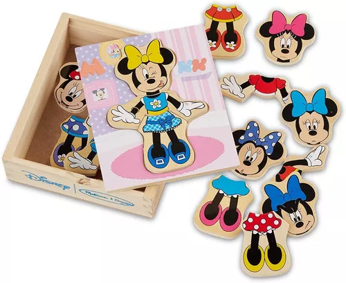 JOGO QUEBRA CABECA MINNIE 30PC MADEIRA XALINGO1864