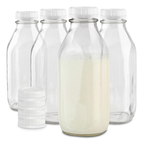 Abastece Tu Hogar Con El Conjunto De Botellas De Leche De Vi