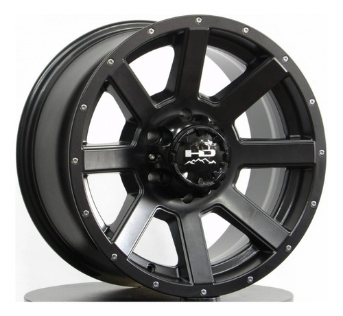 Jogo De Rodas Off Road Aro 17 X 9 6x139 Off Set 15 Or-02 Pf