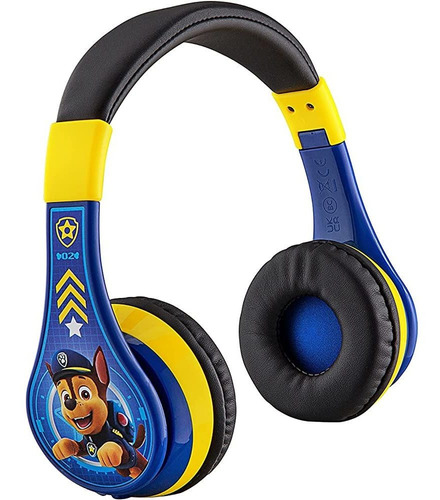 Ekids Paw Patrol Auriculares Bluetooth Niños, Auriculares O Color kid designs Color de la luz kid designs