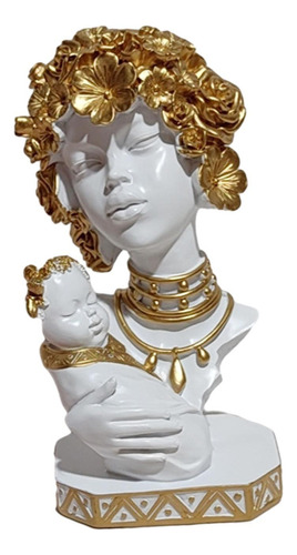 Estatua De Mujer Africana, Figura De Dama, Estilo Femenino C