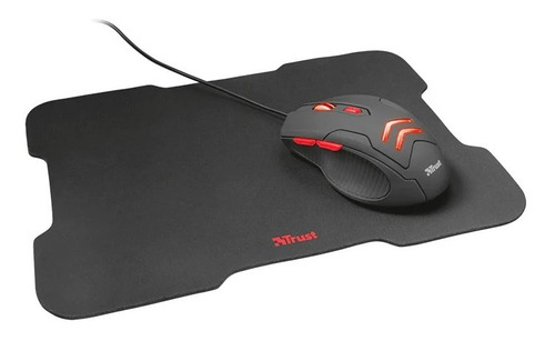 Kit Gaming Trust Mouse Y Mousepad Ziva