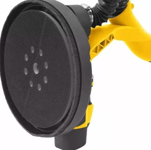 Lixadeira Lpv600 Com Led 600w Parede E Teto - Vonder Cor Amarelo/Preto Frequência 50 Hz/60 Hz