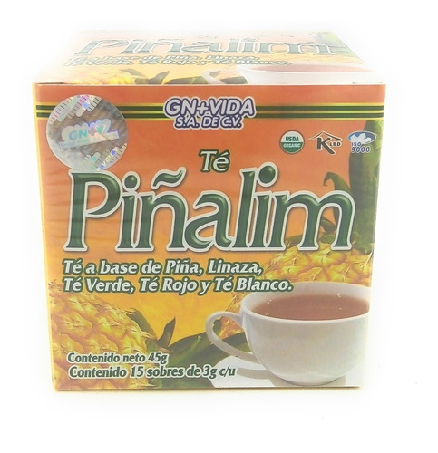 Piñalim Te Original Gn+ Vida 15 Sobres Original