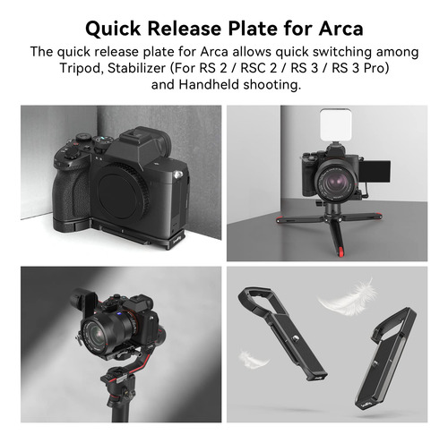 Placa Base Para Sony A7r De La Marca Smallrig Black