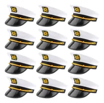 Comprar Capitán Hats Sbetter White Yacht Sailors X12