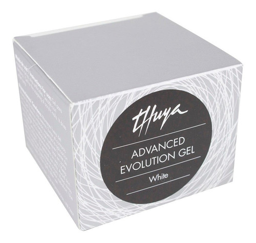 Imagen 3 de 5 de Gel Construccion Thuya Uñas White Advanced Evolution X15ml