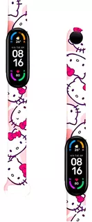 Correa Compatible Xiaomi Mi Band 5 Y 6 Hello Kitty 2