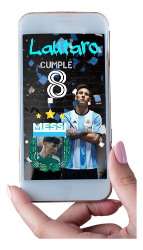 Video Invitacion Cumpleaño Messi Argentina