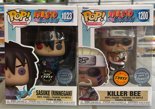 Funko Sasuke Chase 1023 Y Killer Bee Chase Set De Dos Piezas (Usado)
