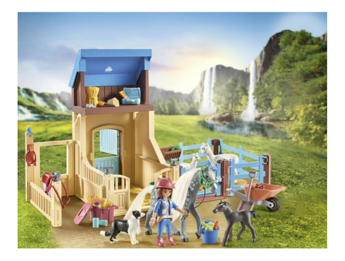 Playmobil 71353 Establo De Caballos Con Amelia Y Whisper