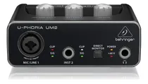 Comprar Interface De Áudio Behringer Uphoria Um2 Behringer 48 Khz Nf