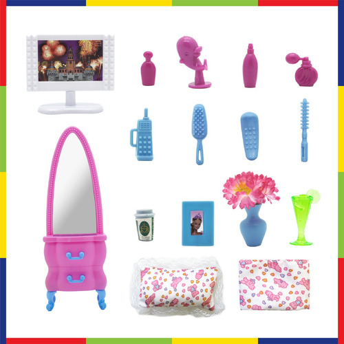 Imagen 4 de 10 de Carrito Maletín. Muebles De Muñecas Gloria