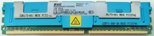 Memória Sg5sd82n2g1cdndsed 1gb - Pc2-5300 Servidor Dell 2950