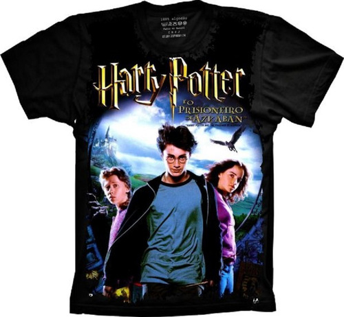 Camisa, Camiseta Harry Potter Hermione Ronald Divertida Top
