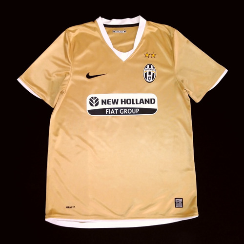 Jersey Juventus Nike Dorado 2009 Del Piero Original Raro