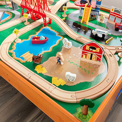 Kidkraft Ride Around Town - Juego De Tren De