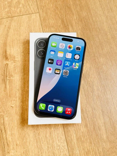 Venta Permut.a Iphone 16 128gb Celular Apple Libre Sim Esim Negro (Usado)