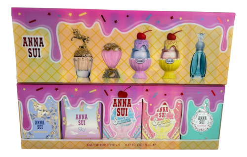 Anna Sui (w) Mini Set Edt 5 Minis De 5ml