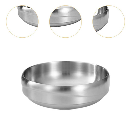 Juego De Tazones De Cocina De Acero Inoxidable Para 23cm