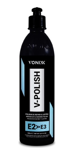 Polidor V-polish Refino E Lustro Premium Vhp 500ml Vonixx