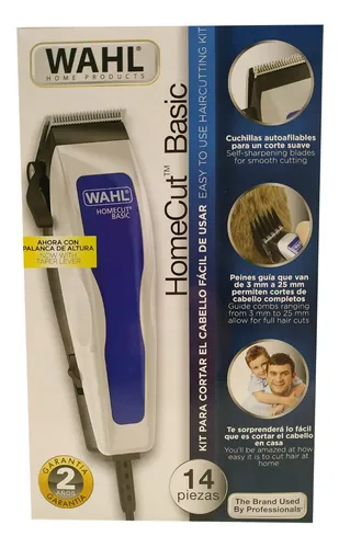 Maquina Cortadora De Pelo Wahl Homecut Basic + 14 Accesorios