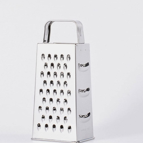 Rallador De Acero Inoxidable De 4 Caras Para Queso Y Verdura