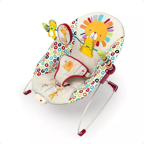 Silla mecedora para bebé Bright Starts Fancy Fantasy 12205-ES rosa