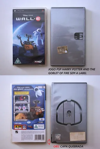 Jogos Psp Harry Potter And The Goblet Of Fire + Wall E