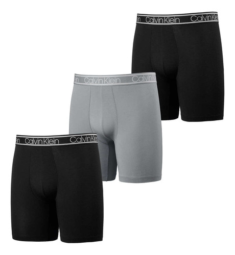 Boxer Calvin Klein Hombre Cotton Stretch 3 Pack Importados