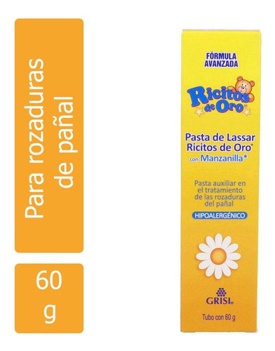 Pasta De Lassar Grisi Ricitos De Oro 60g