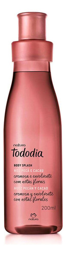 Colonia Tododia Body Splash de nuez y cacao, 200 ml
