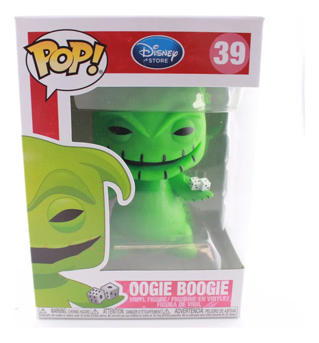 Funko Pop!! Oogie Boogie!! Extraño Mundo De Jack, Dados!! (Usado)